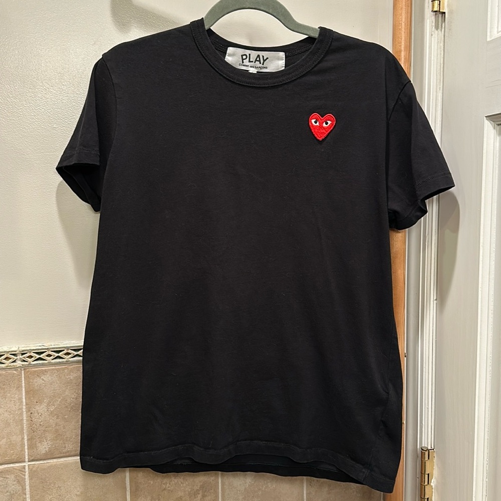 Comme Des Garcons Play Heart Tee Shirt